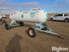 1000-Gallon Anhydrous Ammonia Tank Trailer 