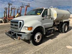 2012 Ford F750 2000 Gallon Water Truck 