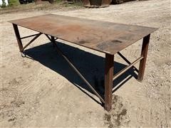Steel 10’ Shop/Welding Table 