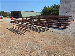 Shop Built Steel Pipe Fencing Panels And Posts 