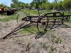 Massey Harris No. 11 Steel Wheeled Hay Rake 