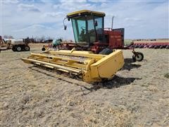1995 New Holland 2550 Speedrower Self Propelled Windrower 