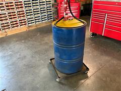 Northern Industrial Hand Pump Barrel And 28” Of New Oil 