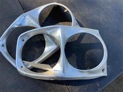 1966 Ford Headlight Bezels 