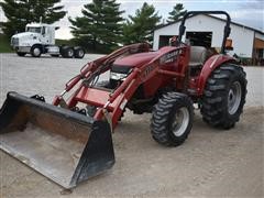 2006 Case IH DX55 MFWD Compact Utility Tractor W/Loader 