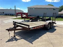 2011 M&S T/A Flatbed Trailer 