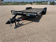 2022 H&H H8218+2GDFD-070 T/A Flatbed Trailer 