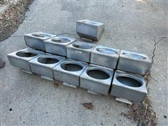 Stainless Steel Farrowing Crate Feeders 