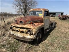 1951 Ford 1 Ton Cab & Chassis Truck 