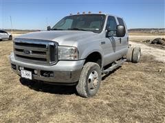 2007 Ford F350 Lariat 4x4 Crew Cab & Chassis (INOPERABLE) 