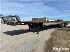 2012 Neville Built 53' Spread Axle Drop Deck Trailer 