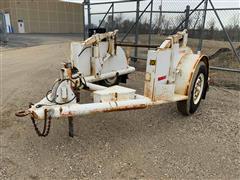 1974 Eaton S/A Cable Reel Trailer 