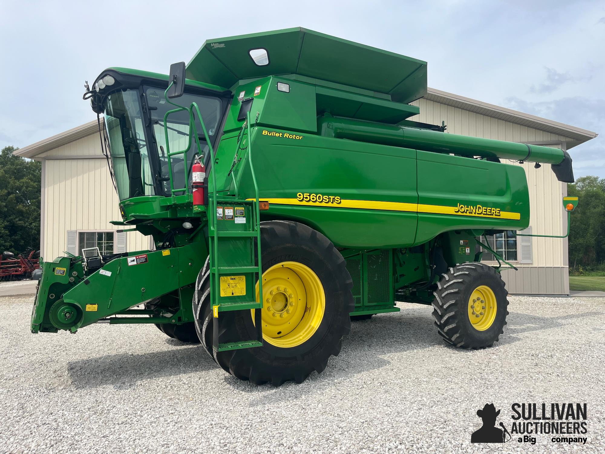 2007 John Deere 9560STS 4WD Combine 