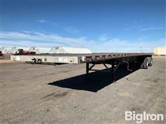 2019 Wilson CF-1080 T/A Spread Axle Flatbed Trailer 