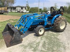 2014 LS XG3025 MFWD Compact Utility Tractor W/Loader 