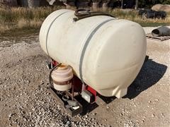 400-Gal Front Mounted Tractor Liquid Tank On Frame 