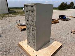 20 Drawer Metal Storage Cabinet 