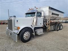 2000 Peterbilt 379 T/A Dry Fertilizer Tender Truck 