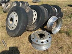 Alcoa 24.5 X 8.25 Truck Wheels & Tires 