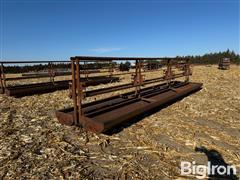 24' Fenceline Feed Bunks 