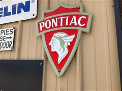 Pontiac Metal SIgn 