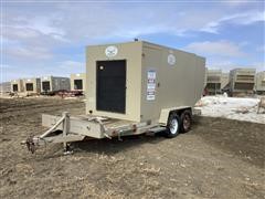 2002 Moser D11L T/A DCT Trailer Mounted 200KW Generator 