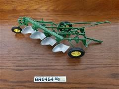 John Deere 4-Bottom Toy Plow 