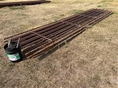 6 Rail Continuous Fence Panels 