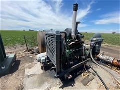 John Deere Irrigation Engine With Generator 