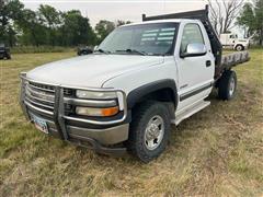 1999 Chevrolet 2500 4x4 Flatbed Pickup 