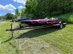 2011 South Dakota Homemade Boats 18' Boat W/Trailer 