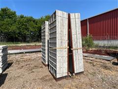 8' X 36" Commercial Aluminum Concrete Forms 