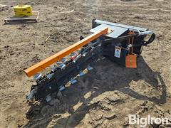2024 Wolverine TCR-12-48H Trencher Skid Steer Attachment 