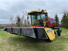 2015 New Holland 260 Speedrower Self-Propelled Mower Conditioner W/419 Durabine Head 