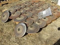 John Deere Cast Iron Closing Wheels 