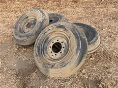 Coop Mono-Rib 7.50-16 Tires On Rims 
