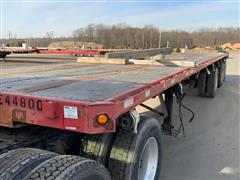 1995 Great Dane Trailers Extendable Flatbed Quad/A Trailer 