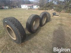 Goodyear 10.00-20 Radial Truck Tires & Rims 