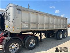 1990 East 26' T/A Aluminum Dump Trailer 