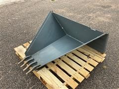 Skid Steer Stump/Trenching Bucket Skid Steer Attachment 