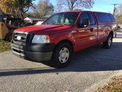 2007 Ford F150 2WD Extended Cab Pickup W/ Topper 