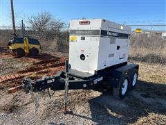 2013 Multiquip Whisperwatt DCA-45SSIU4 36 KW Towable Generator 