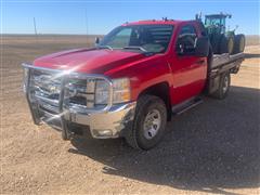 2009 Chevrolet Silverado 3500HD Pickup W/bale Bed 