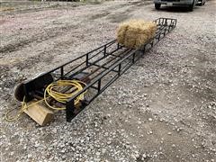 Shop Built Bale Conveyor 