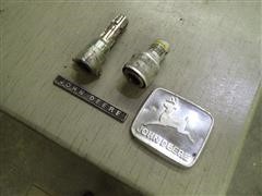 John Deere Emblems & Small 1000 To 540 PTO Adaptor 