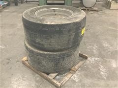 Goodyear 445/50R22.5 Tires & Rims 