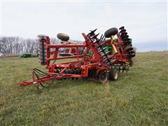 2010 Krause 7300-24WR 24' Disk W/3 Bar Harrow 