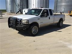 2002 Ford F250 Super Duty 4x4 Extended Cab Pickup 