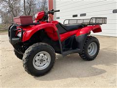 2012 Honda Foreman TRX500 4-Wheeler ATV 