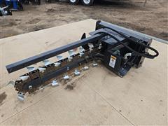 2023 Wolverine TCR-12-48H Trencher Skid Steer Attachment 